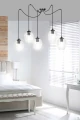 Lampa wisząca LEVEL 5 BL TRANSPARENT 756/5 EMIBIG