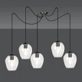 Lampa wisząca LEVEL 5 BL TRANSPARENT 756/5 EMIBIG