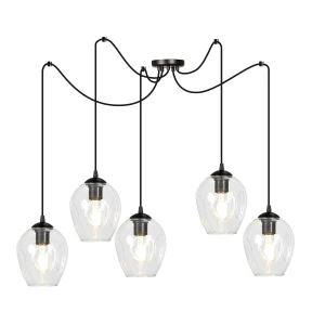 Lampa wisząca LEVEL 5 BL TRANSPARENT 756/5 EMIBIG