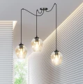 Lampa wisząca LEVEL 3 BL MIODOWY 758/3 EMIBIG