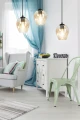 Lampa wisząca LEVEL 3 BL MIODOWY 758/3 EMIBIG