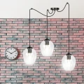 Lampa wisząca LEVEL 3 BL TRANSPARENT 756/3 EMIBIG