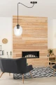 Lampa wisząca LEVEL 1 BL TRANSPARENT 756/1 EMIBIG