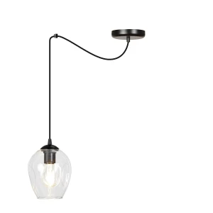 Lampa wisząca LEVEL 1 BL TRANSPARENT 756/1 EMIBIG