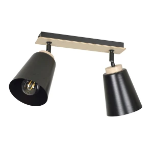 Lampa sufitowa ATLAS 2 BLACK 725/2 EMIBIG