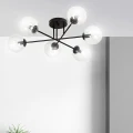 Lampa sufitowa BRENDI 6B BL TRANSPARENT 831/6B EMIBIG