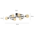 Lampa sufitowa BRENDI 6A BL MIODOWY 833/6A EMIBIG