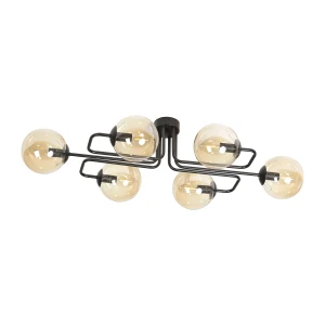 Lampa sufitowa BRENDI 6A BL MIODOWY 833/6A EMIBIG