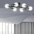 Lampa sufitowa BRENDI 6A BL TRANSPARENT 831/6A EMIBIG