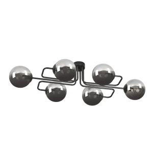 Lampa sufitowa BRENDI 6A BL GRAFIT 832/6A EMIBIG