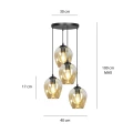 Lampa wisząca ISTAR 4 BL PREMIUM MIODOWY 681/4PREM EMIBIG