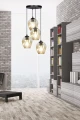 Lampa wisząca ISTAR 4 BL PREMIUM MIODOWY 681/4PREM EMIBIG