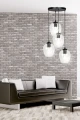 Lampa wisząca ISTAR 4 BL PREMIUM TRANSPARENT 679/4PREM EMIBIG