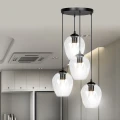 Lampa wisząca ISTAR 4 BL PREMIUM TRANSPARENT 679/4PREM EMIBIG