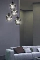 Lampa wisząca ISTAR 4 BL PREMIUM GRAFIT 680/4PREM EMIBIG