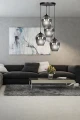Lampa wisząca ISTAR 4 BL PREMIUM GRAFIT 680/4PREM EMIBIG