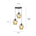 Lampa wisząca ISTAR 3 BL PREMIUM MIODOWY 681/3PREM EMIBIG