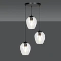 Lampa wisząca ISTAR 3 BL PREMIUM TRANSPARENT 679/3PREM EMIBIG