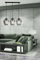 Lampa wisząca ISTAR 3 BL GRAFIT 680/3 EMIBIG