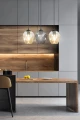 Lampa wisząca ISTAR 1 BL MIODOWY 677/1 EMIBIG