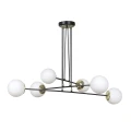 Lampa wisząca OGNIS 6 BLACK 966/6 EMIBIG