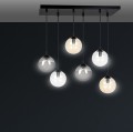 Lampa wisząca COSMO 6 BL MIX1 714/6M1 EMIBIG