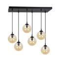 Lampa wisząca COSMO 6 BL MIODOWY 713/6 EMIBIG