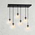 Lampa wisząca COSMO 6 BL MIODOWY 713/6 EMIBIG