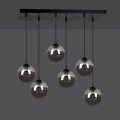 Lampa wisząca COSMO 6 BL GRAFIT 712/6 EMIBIG