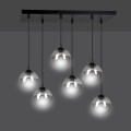 Lampa wisząca COSMO 6 BL GRAFIT 712/6 EMIBIG