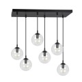 Lampa wisząca COSMO 6 BL TRANSPARENT 711/6 EMIBIG