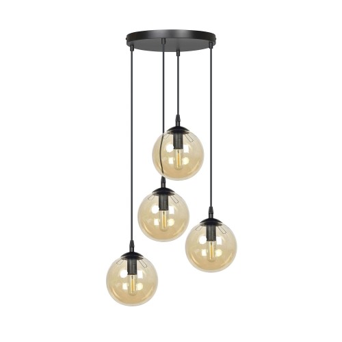 Lampa wisząca COSMO 4 BL PREMIUM MIODOWY 713/4PREM EMIBIG