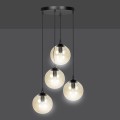 Lampa wisząca COSMO 4 BL PREMIUM MIODOWY 713/4PREM EMIBIG