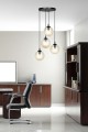 Lampa wisząca COSMO 4 BL PREMIUM MIODOWY 713/4PREM EMIBIG