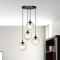 Lampa wisząca COSMO 4 BL PREMIUM MIODOWY 713/4PREM EMIBIG