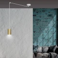 Lampa wisząca TRAKER 1 WH/GOLD 527/1 EMIBIG