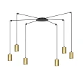 Lampa wisząca TRAKER 6 BL/GOLD 526/6 EMIBIG