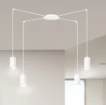Lampa wisząca TRAKER 4 WH/WHITE 525/4 EMIBIG