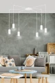 Lampa wisząca TRAKER 6 WH/WHITE 525/6 EMIBIG