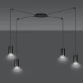 Lampa wisząca TRAKER 4 BL/BLACK 524/4 EMIBIG