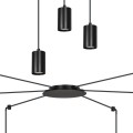 Lampa wisząca TRAKER 6 BL/BLACK 524/6 EMIBIG
