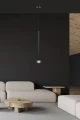 Lampa wisząca SELTER 1 BLACK 552/1 EMIBIG