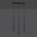 Lampa wisząca SELTER 3 BLACK 552/3 EMIBIG