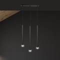 Lampa wisząca SELTER 3 BLACK 552/3 EMIBIG