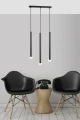 Lampa wisząca SELTER 3 BLACK 552/3 EMIBIG
