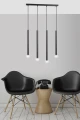 Lampa wisząca SELTER 4 BLACK 552/4 EMIBIG
