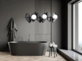 Lampa wisząca DRIFTON 6 BLACK 636/6 EMIBIG
