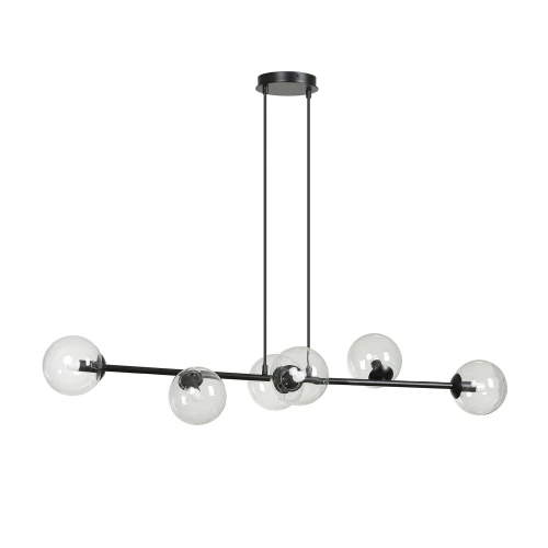 Lampa wisząca ROSSI 6 BL TRANSPARENT 874/6 EMIBIG