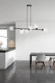 Lampa wisząca ROSSI 6 BL TRANSPARENT 874/6 EMIBIG