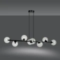 Lampa wisząca ROSSI 8 BL TRANSPARENT 874/8 EMIBIG